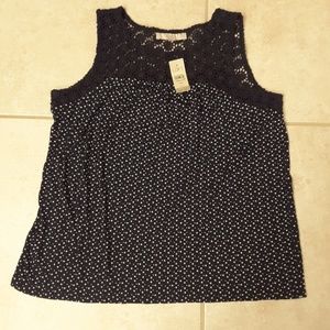 Ann Taylor Loft Tank Top Size Medium Petite NEW